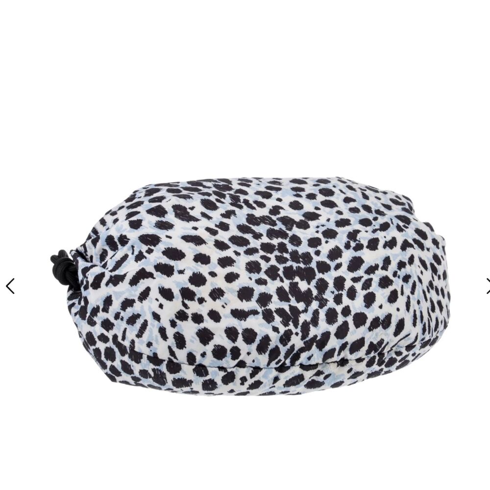 Ganni Nylon Animal Print Clutch NWT